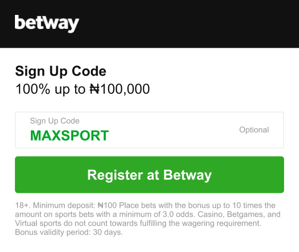 Betway Sign Up Code: Enter MAXSPORT (September 2023)